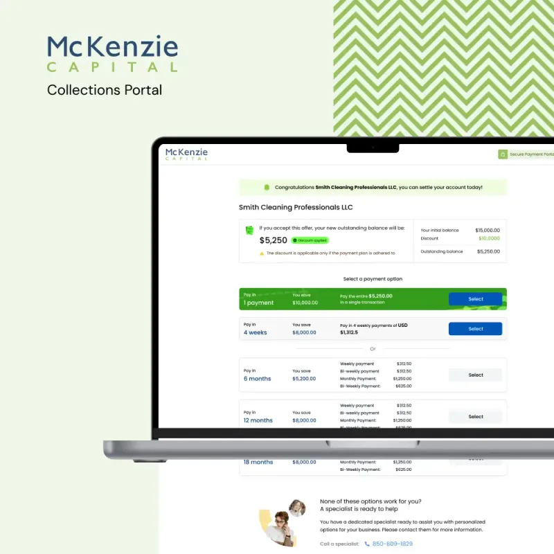 MCK APEX — Design project built with Figma and CSS