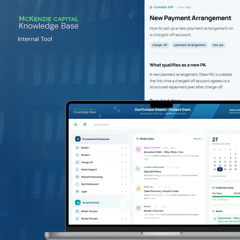 MCK Knowledge Base — Design & Full-Stack project built with Astro and PostgreSQL