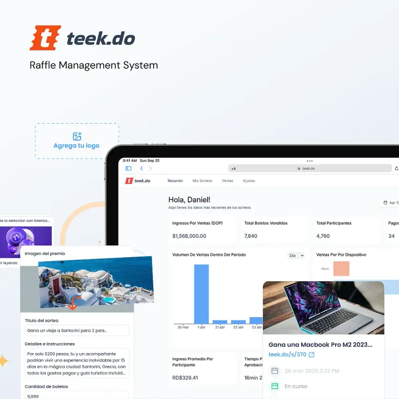 Teek — Design & Full-Stack project built with React and MongoDB
